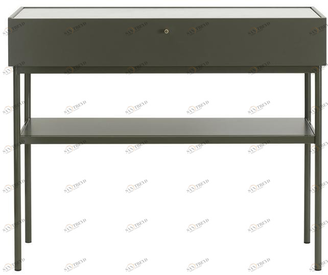 ASPLUND Прямоугольная консоль из дуба с ящиками Luc sun-id-1481734