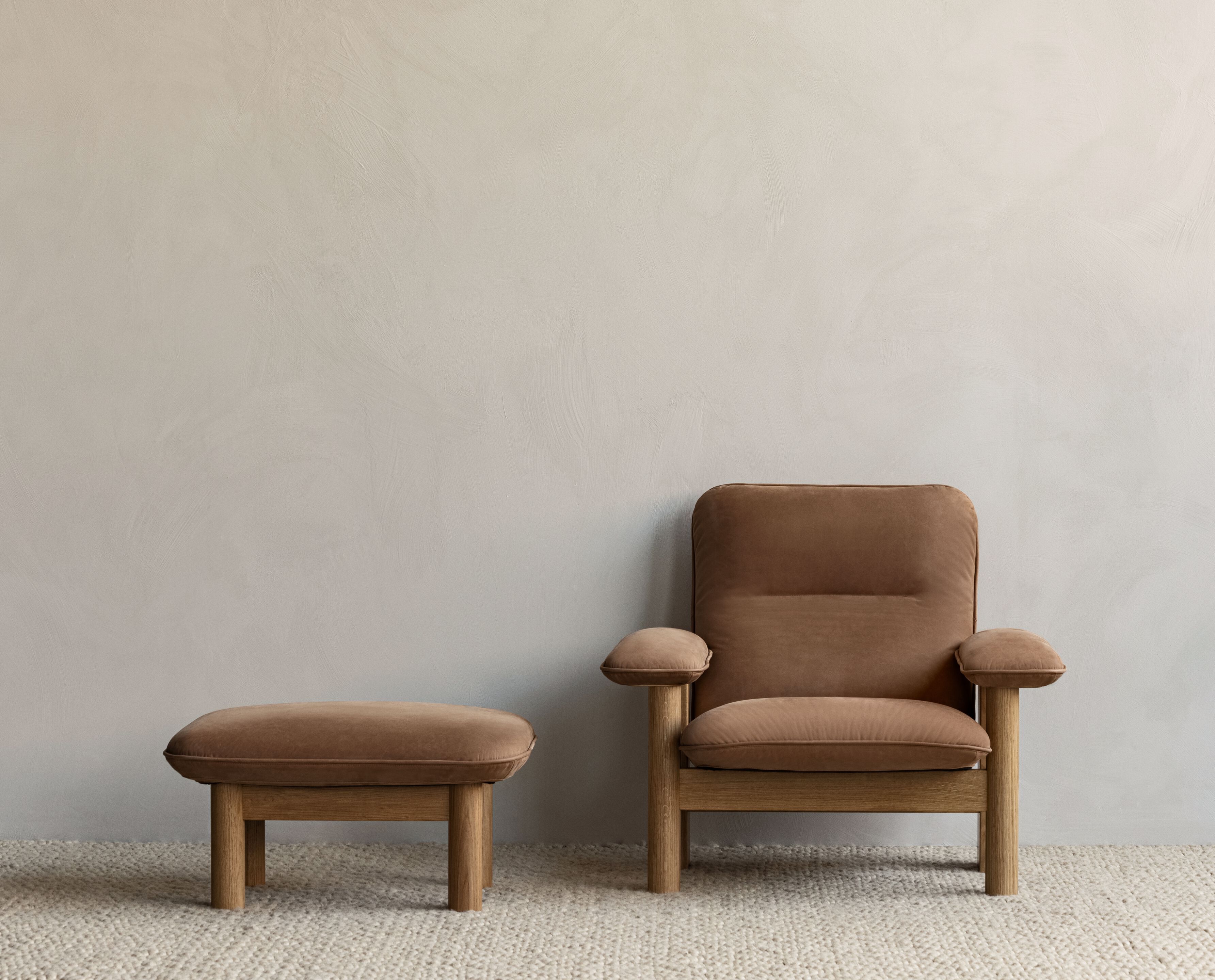 Тканевая мягкая подставка для ног Audo Copenhagen Бразилиа ARCH-00084802 - Вид №19