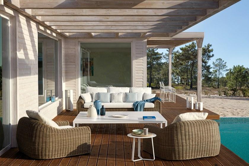 MANUTTI Низкий садовый стол из сайлстоуна® Quarto sun-id-1460382 - Вид №4