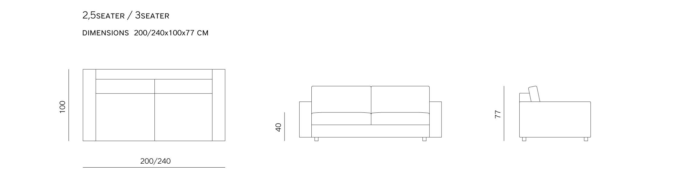 Модульный тканевый диван prostoria ARCH-00063988 - Вид №6