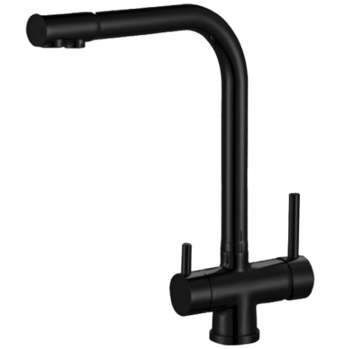 Zorg ZR-348-YF Black Смеситель для кухни Zorg 343х265 мм  - Вид №1