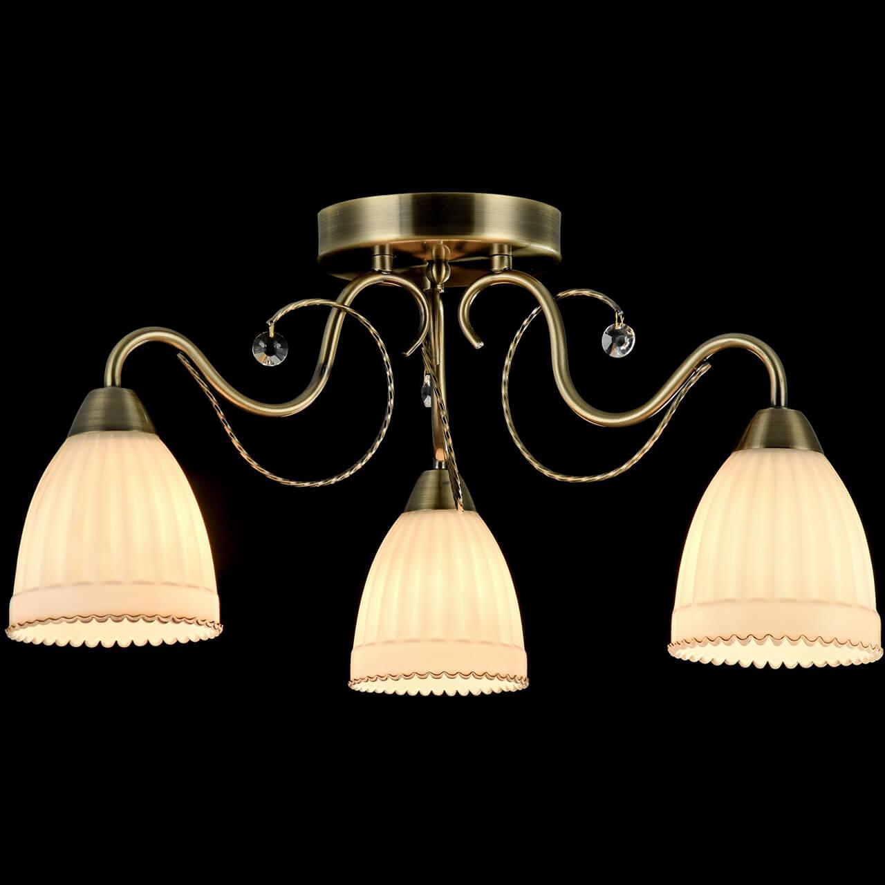 Потолочная люстра Freya Letizia FR2757-PL-03-BZ FREYA LETIZIA 184033 Белый - Вид №3