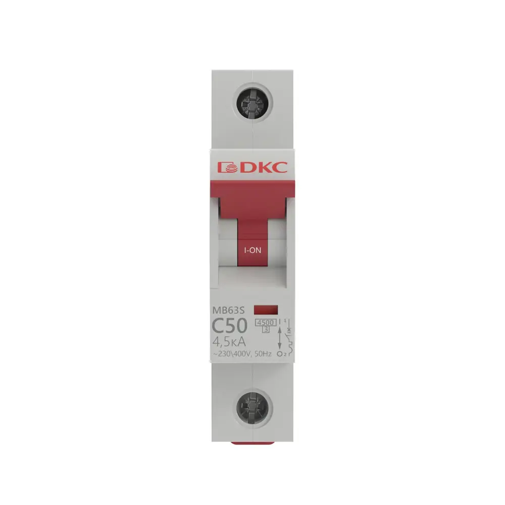 Автоматический выключатель DKC Yon 1P C50 А 4.5 кА 89439412 STLM-2042246  - Вид №1