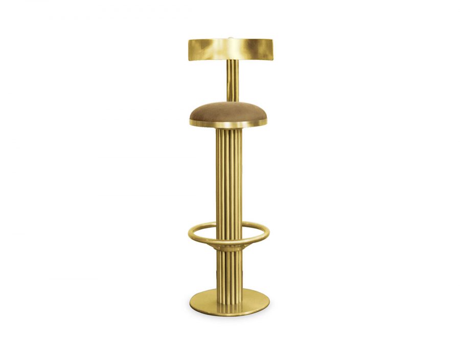 Вращающиеся стулья Kelly Bar Chair Covethouse ESSENTIAL HOME 