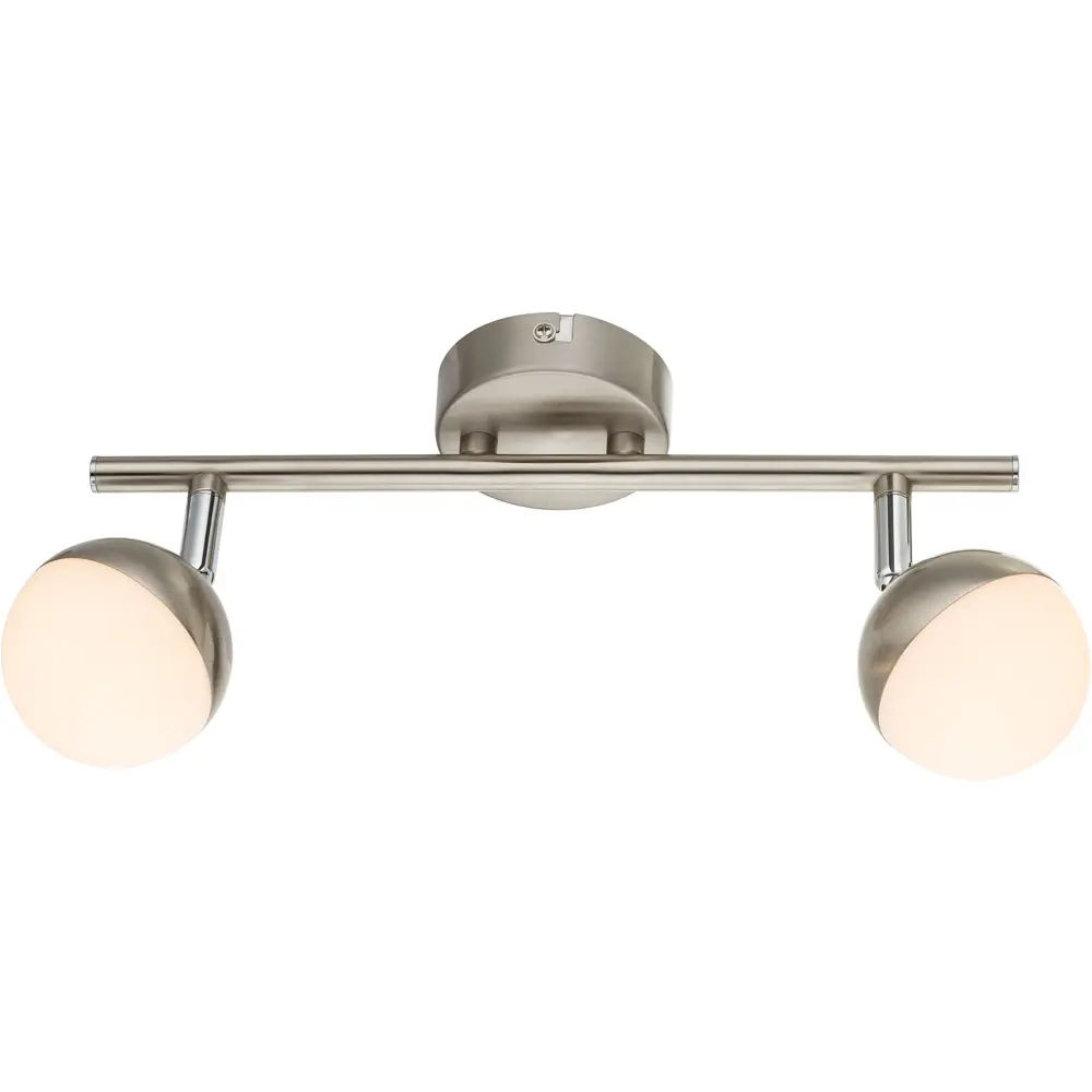 Спот светодиодный Globo 56201, 2x4.8 Вт, цвет матовый никель 18829933 STLM-2098658  - Вид №3