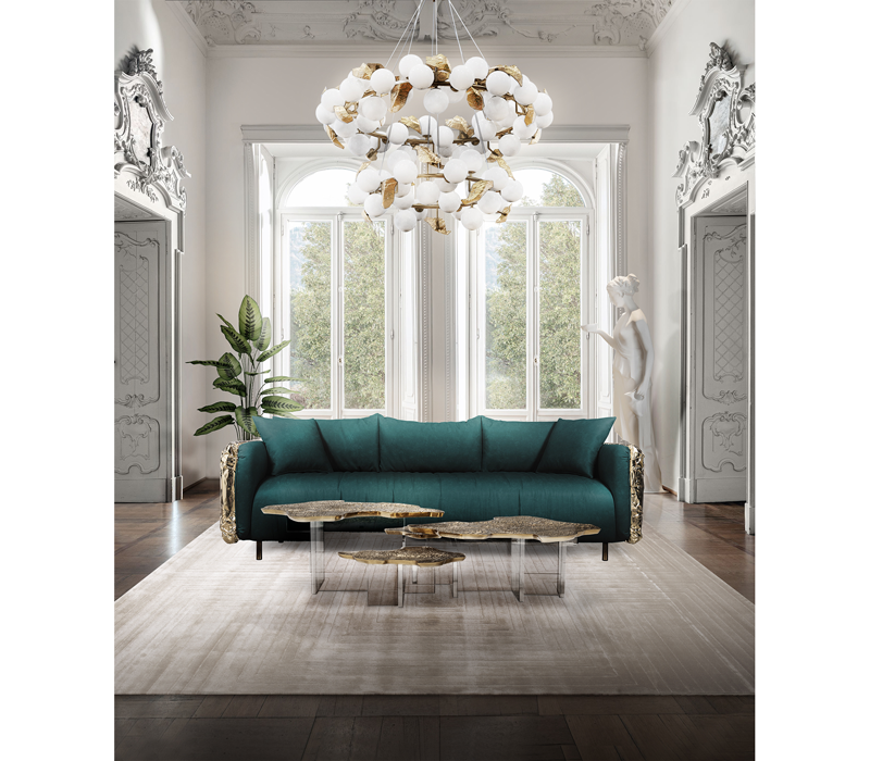 0-082 Подвесной светильник Hera round ii Boca Do Lobo  - Вид №7