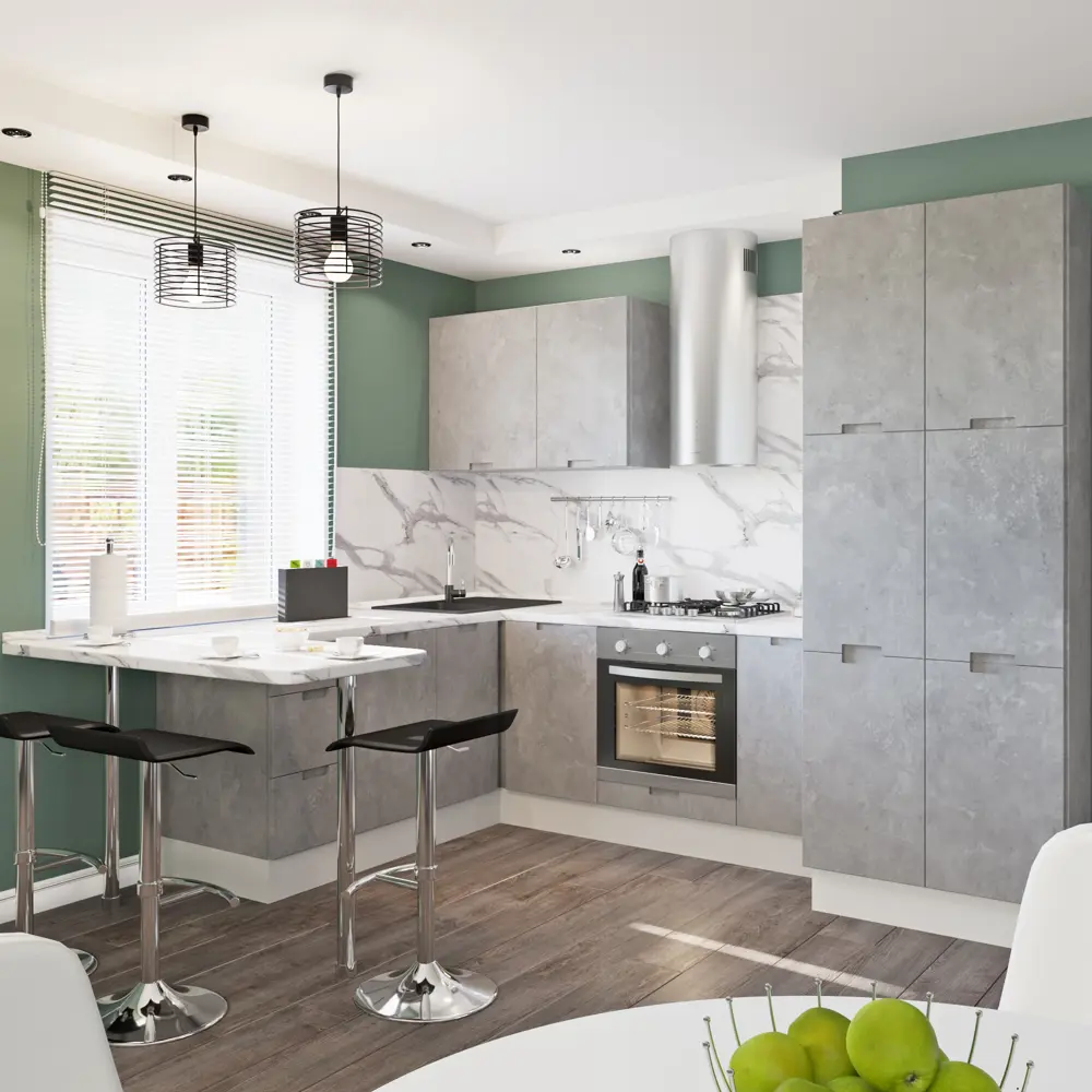 Дверь для шкафа Delinia Берлин 40x70 см МДФ цвет серый STLM-2049438 - Вид №10