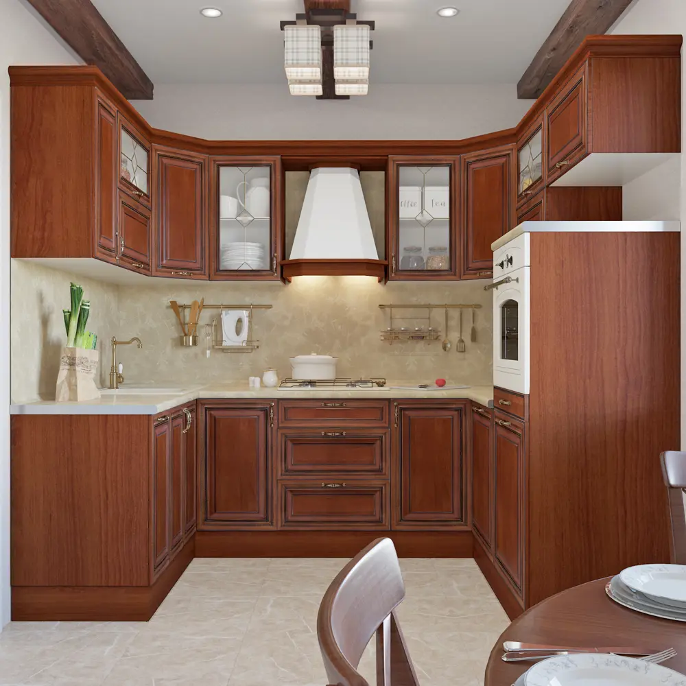 Дверь для шкафа Delinia «Прованс» 40x92 см, массив ясеня, цвет бежевый STLM-2145584 - Вид №2