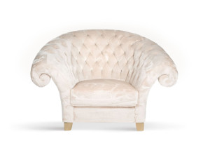 Кресло capitonné из ткани
