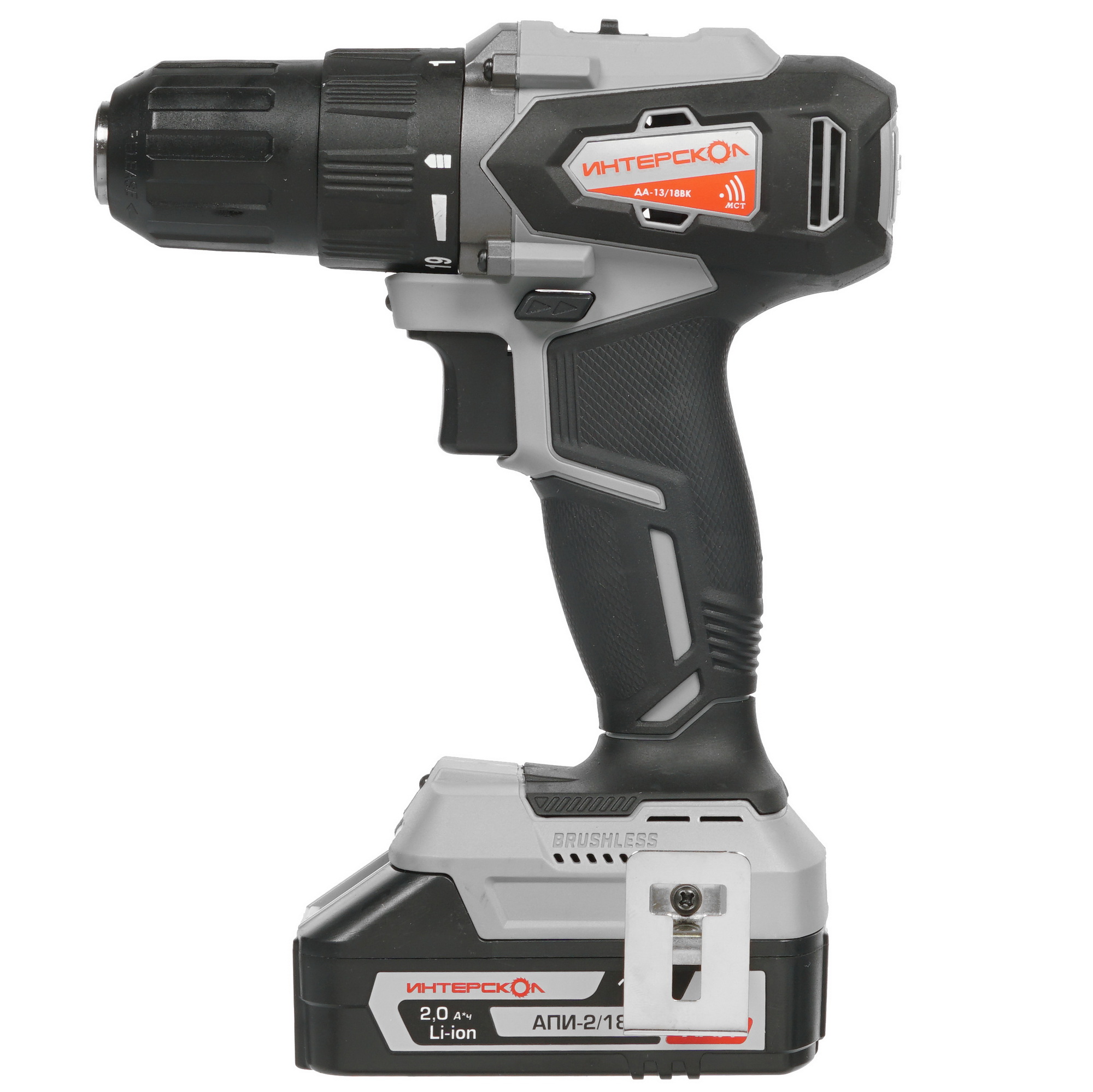 Дрель-шуруповерт Интерскол ДА-13/18ВК АПИ 18V 8192021 STDN-0097659