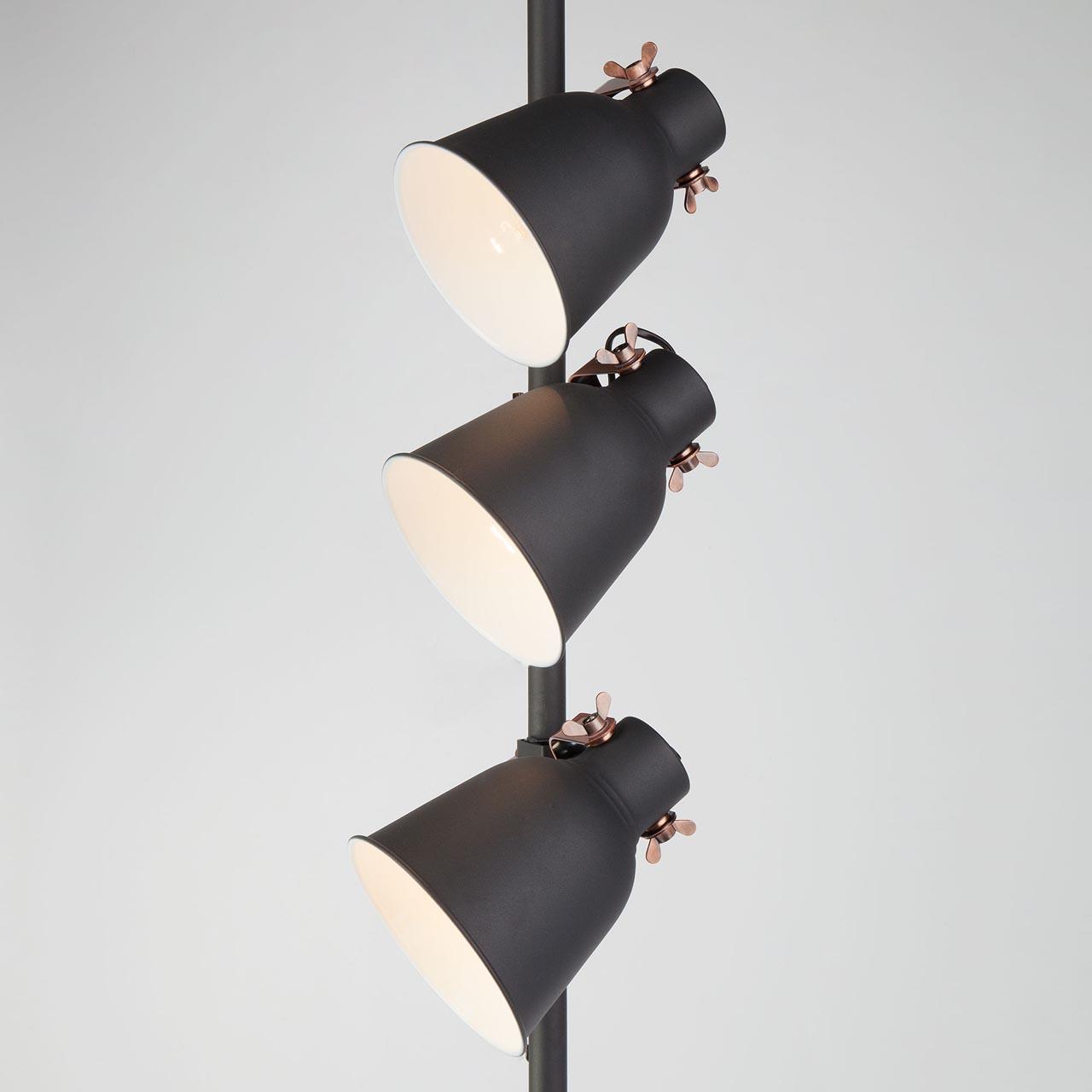 Торшер Eurosvet Projector 01031/3 черный EUROSVET  219572 Черный  - Вид №2