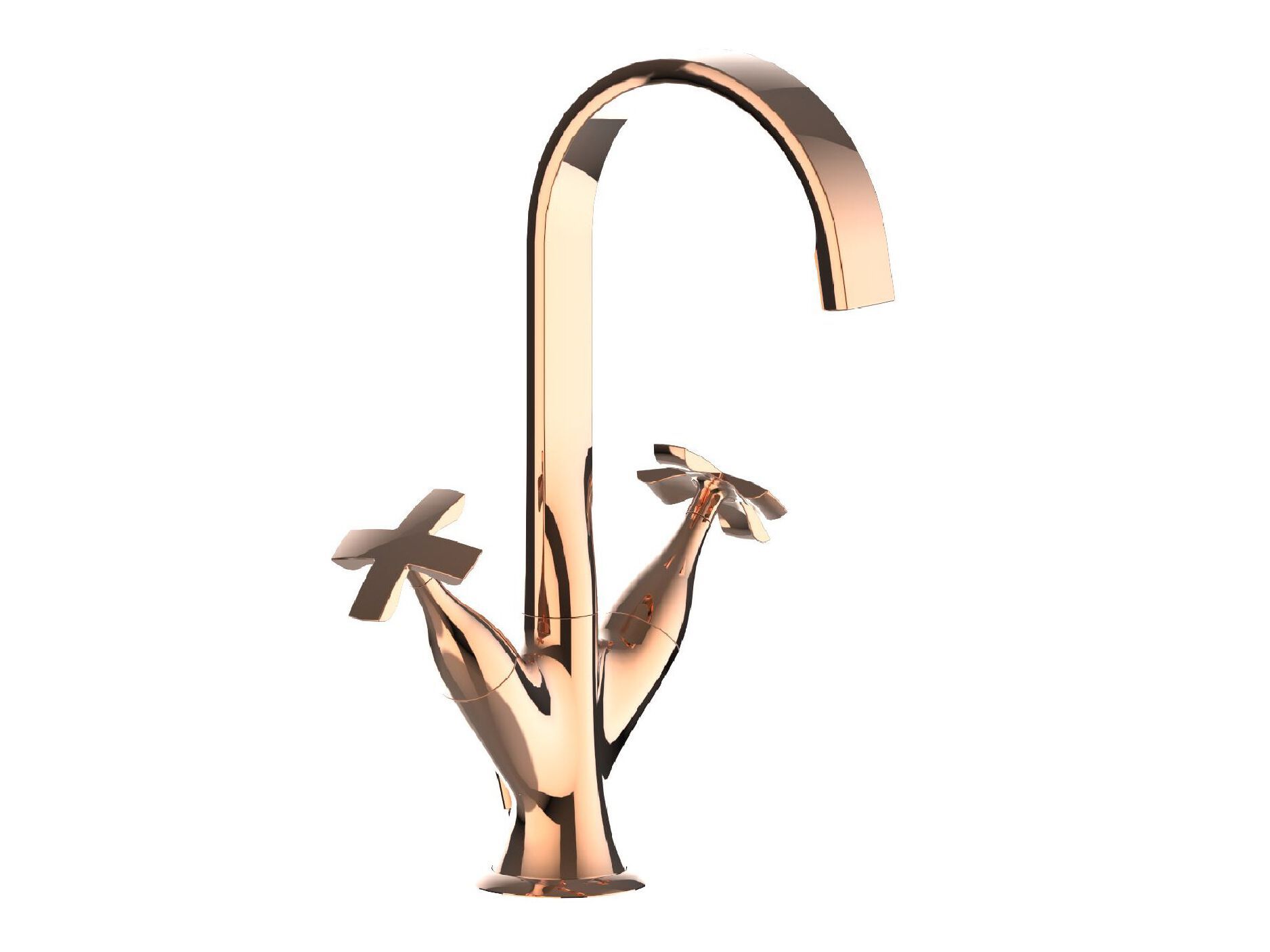 Смеситель для раковины с одним отверстием для столешницы Rubinetterie Frattini Lucrezia ARCH-00032124