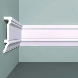 Молдинг настенный полистирол ударопрочный Bello Deco М13 белый 23x100x2000 мм
