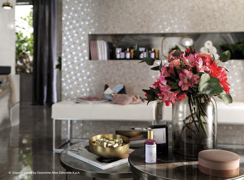 Atlas Concorde Белая плитка для стен с эффектом мрамора Marvel edge sun-id-1389286 - Вид №7