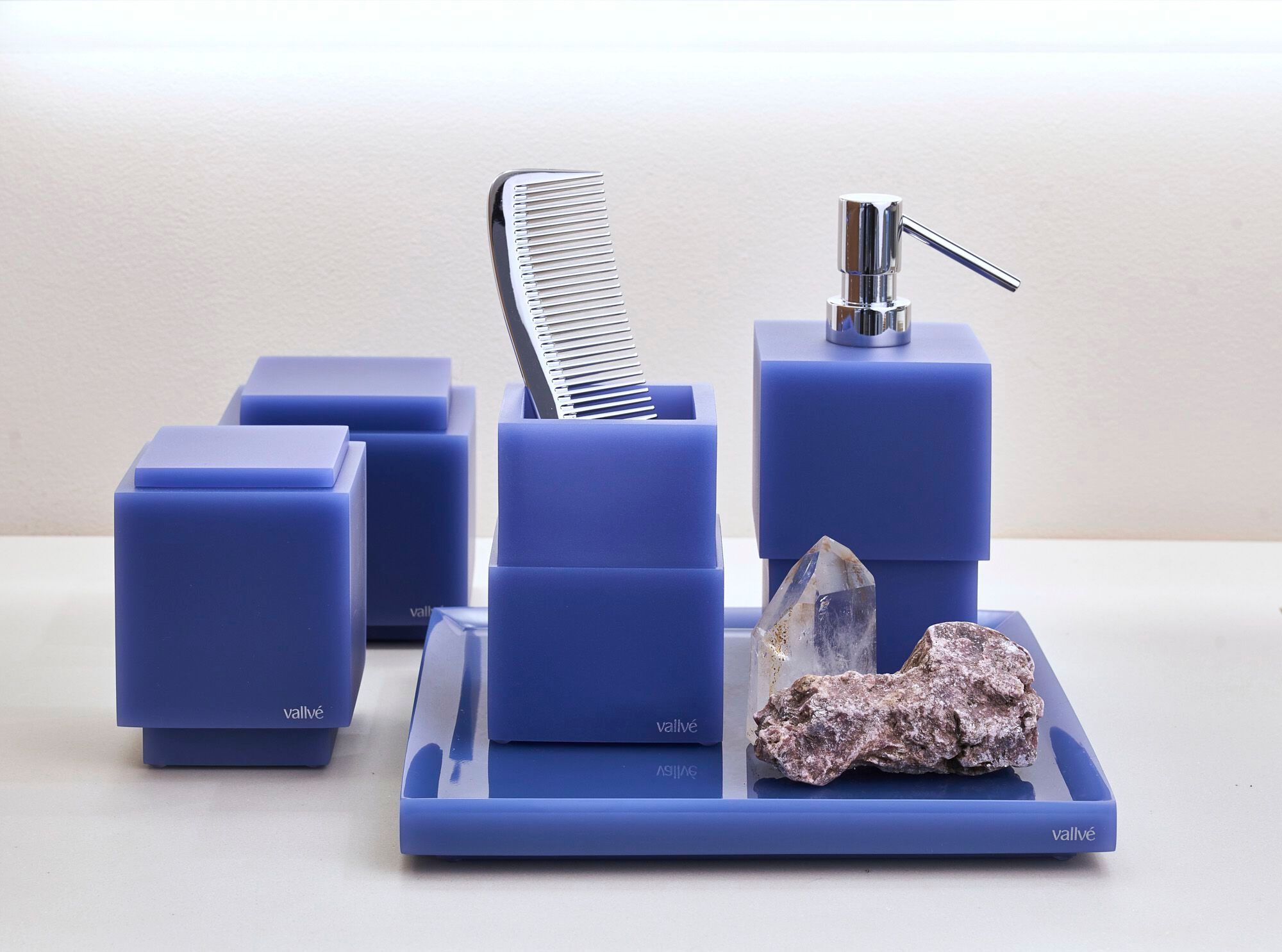 Держатель для хлопковых палочек из смолы с крышкой Vallvé METRO ARCH-00091522 - Вид №6