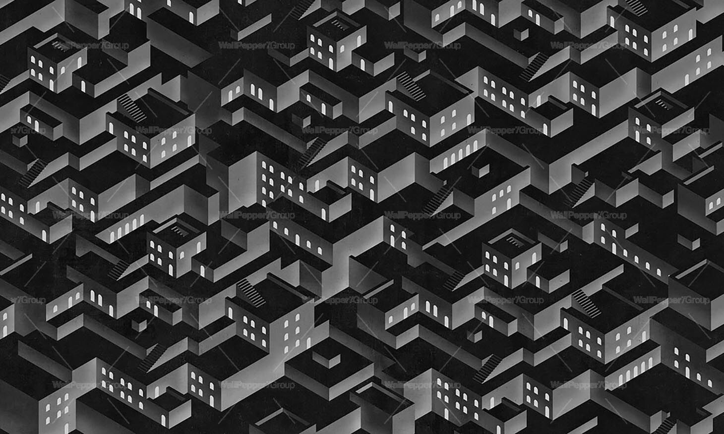 Геометрические обои ПВХ бесплатно, экологически чистые, моющиеся WallPepper SIGHT ARCH-00130698 - Вид №1