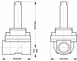 Danfoss EV250B — двухходовые электромагнитные клапаны с принудительным подъемом Клапан электромагнитный EV250B с кат. 032U157131  - Вид №23