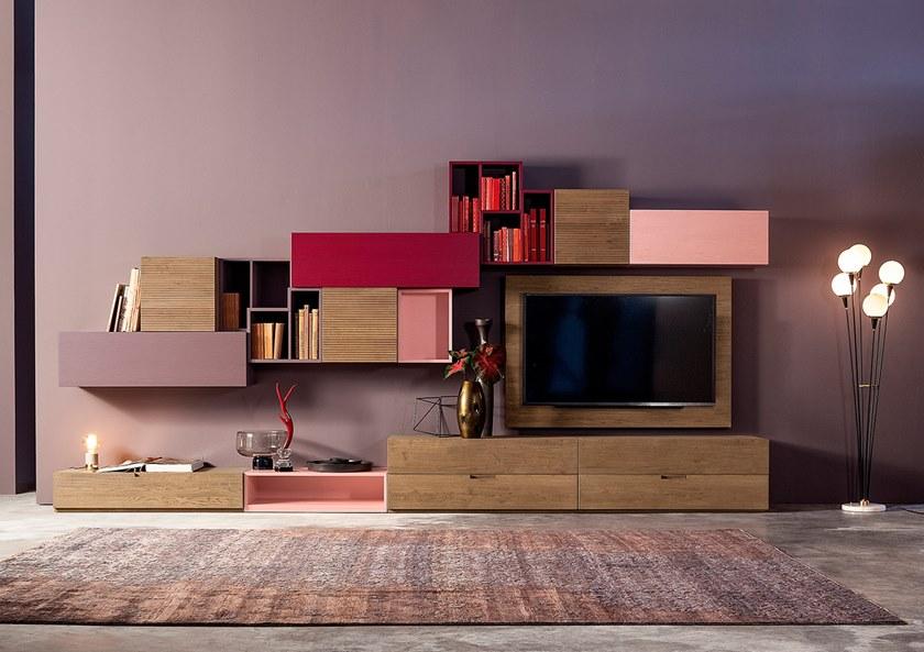 Devina Nais Модульная модульная стенка для хранения из массива дерева Zero.16 sun-id-1498033 - Вид №3