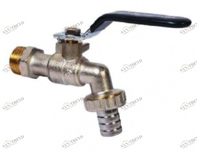 Кран шаровый водоразборный 1/2 руч. AQL 1323  AQL 1323 AQUALINK 181241