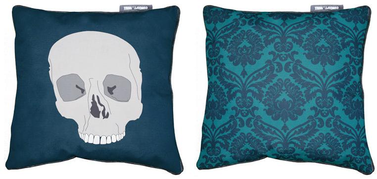 CONCEPTUWALL Подушка из ткани квадратная Vanités sun-id-1461310 - Вид №2