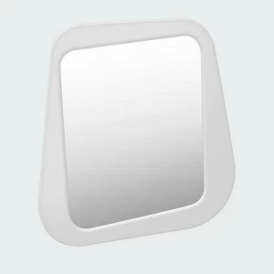 Зеркало настенное малое крашеное белое Woodi WOODI ДИЗАЙНЕРСКИЕ 00-3966369 Белый