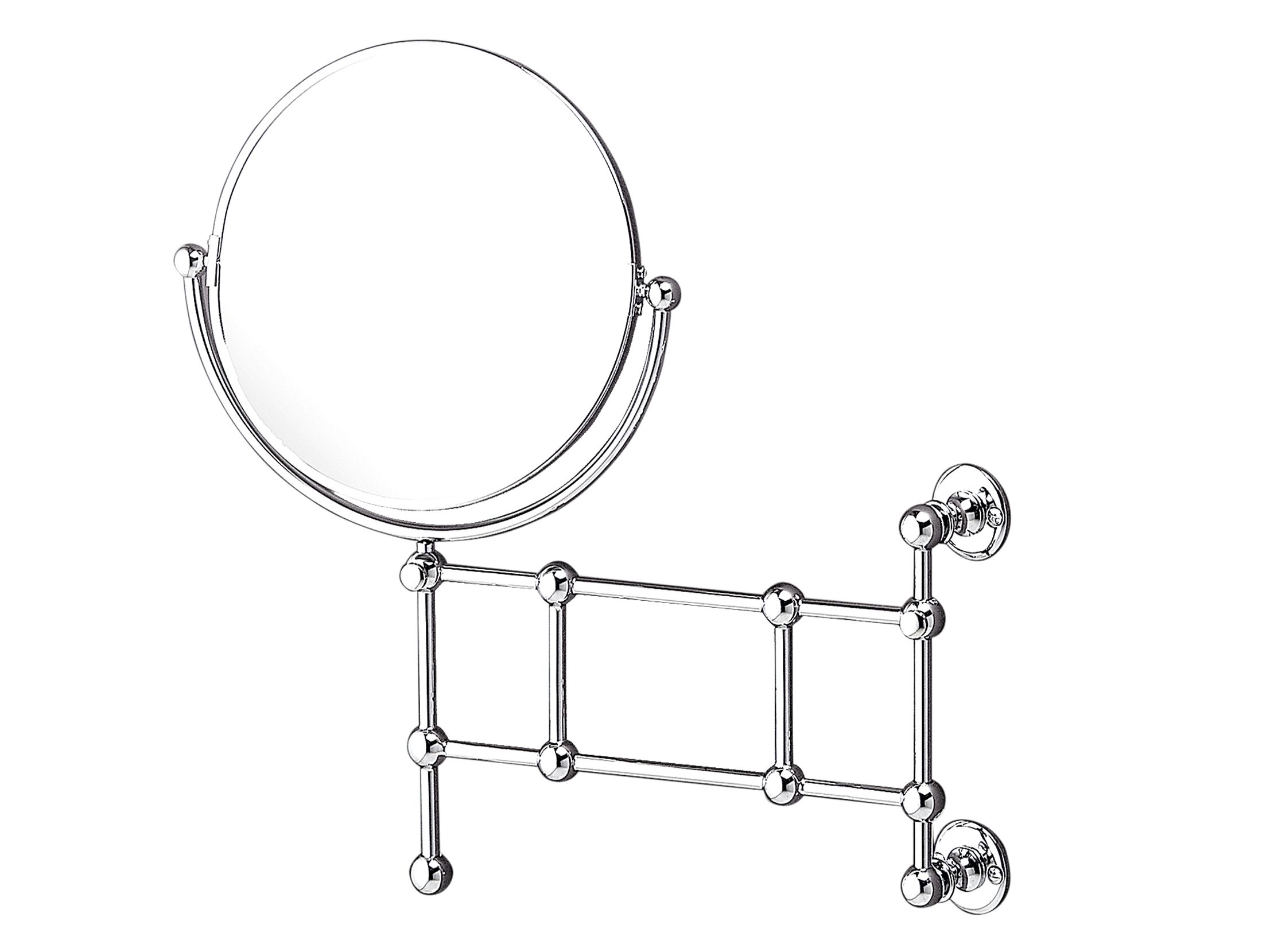 Латунное двухстороннее увеличительное зеркало Devon&Devon FIRST CLASS ARCH-00134041 - Вид №1