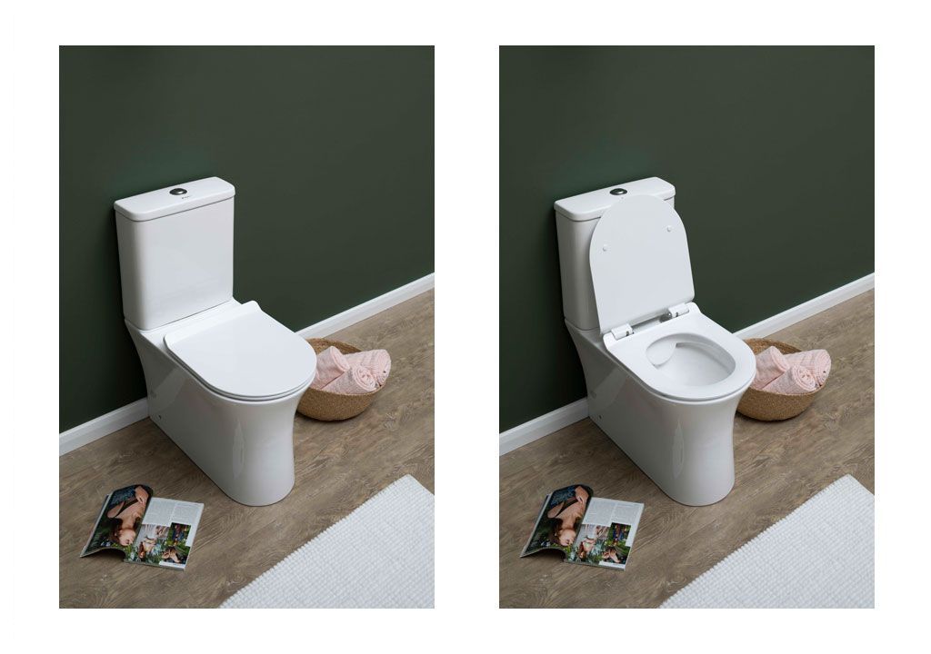 CL12249B1 Бачок для унитаза Белый Aquanet ROLL TOP Китай - Вид №1