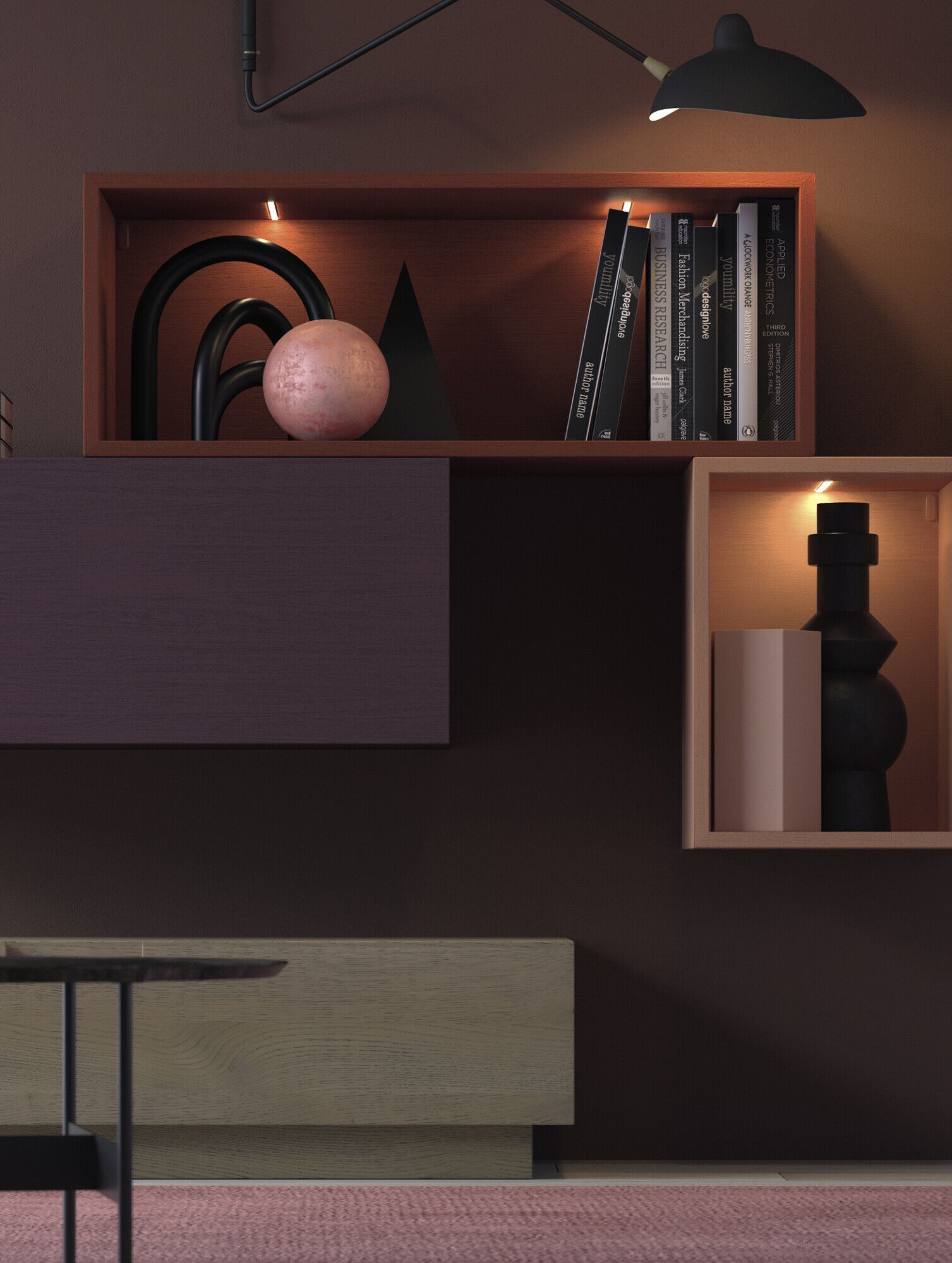 Модульная модульная стена из массива дерева Devina Nais Ноль.16 ARCH-00065357 - Вид №7