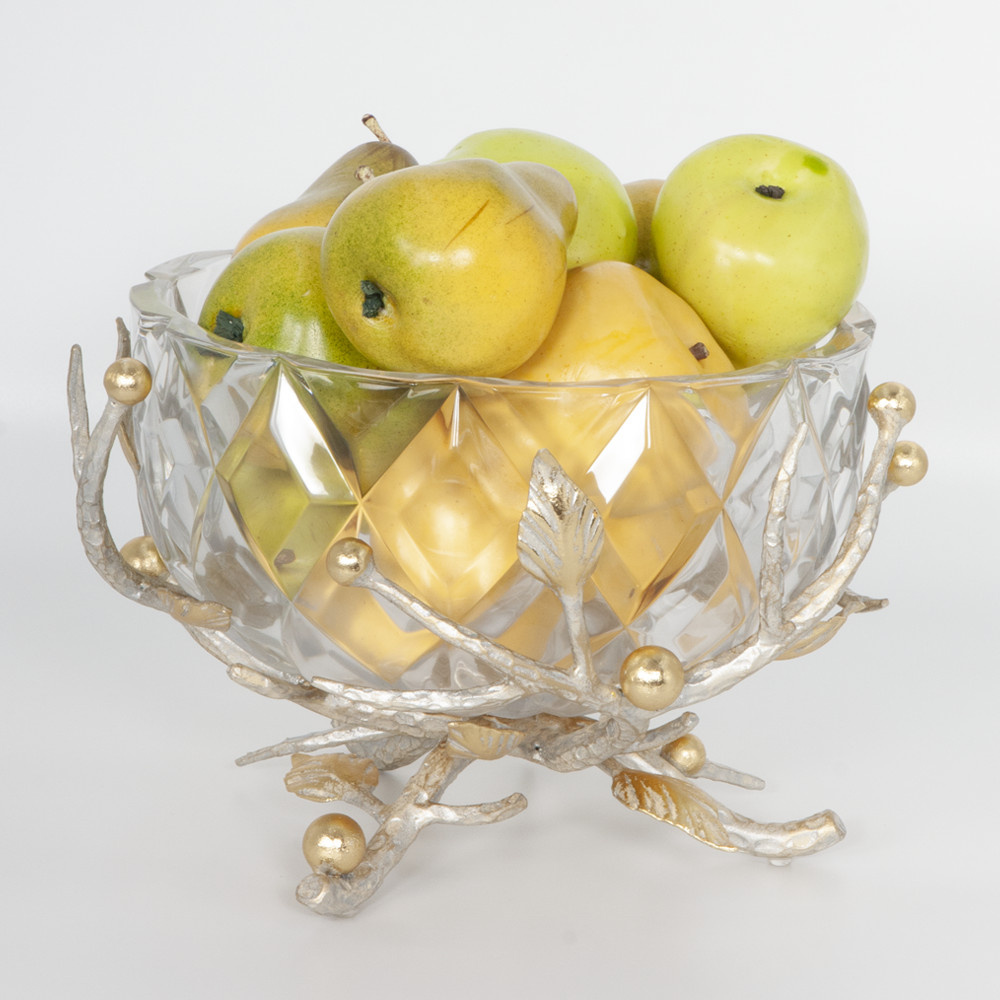 59002 BOGACHO Фруктовница-конфетница Весна Айвори  - Вид №4