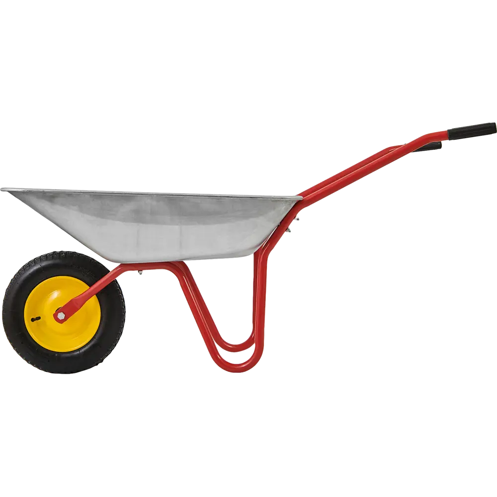Тачка садовая одноколесная 90 кг 65 л СТРОЙМАШ STLM-2204572 - Вид №2