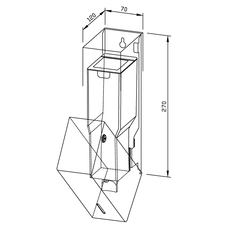 731313 Дозатор дезинфицирующего средства WP101-7 WAGNER_EWAR A-LINE Wagner Ewar  - Вид №1