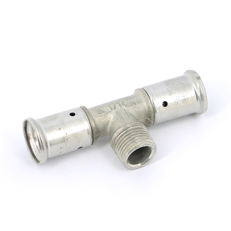Тройник НР пресс HENCO 20x1/2"x20 14P200420