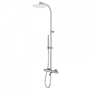 75450750TL PREMIUM Термостатический ванна-душ с телескопической колонной Хром GRB MIXERS