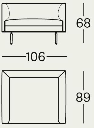 Zanotta Мягкое кресло Flamingo sun-id-1365510 - Вид №1