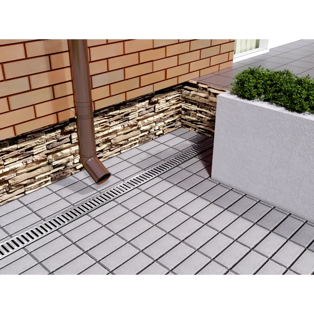 Решётка к дождеприёмнику стальной GIDROLICA STLM-2192096 - Вид №2