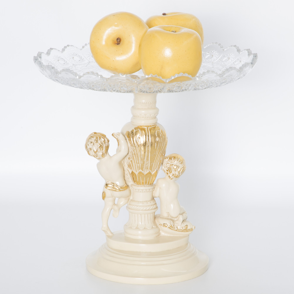 52093 Фруктовница-конфетница Путти - 7 Айвори BOGACHO 4627179657222 - Вид №2