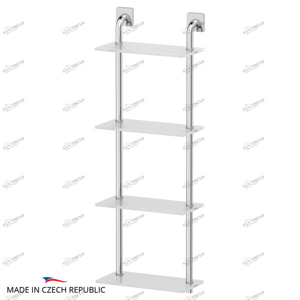 Полка 4-х ярусная 30 см Ellux AVANTGARDE AVA 046 sun-id-561815