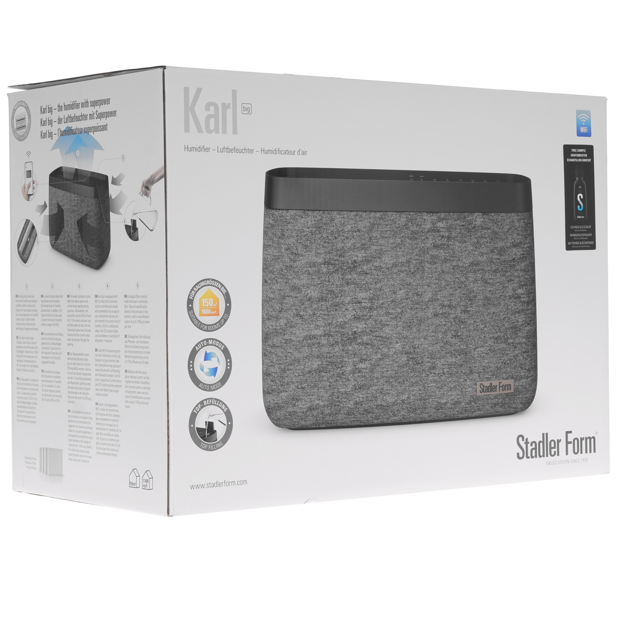 9944383 Увлажнитель воздуха Stadler Form Karl big K-006 STDN-0013866 - Вид №7