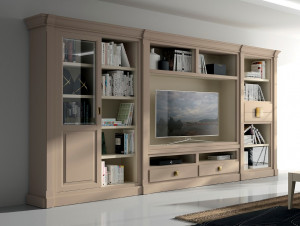 107423 Модульная стенка для гостиной Altair Classic La Ebanisteria Hamster