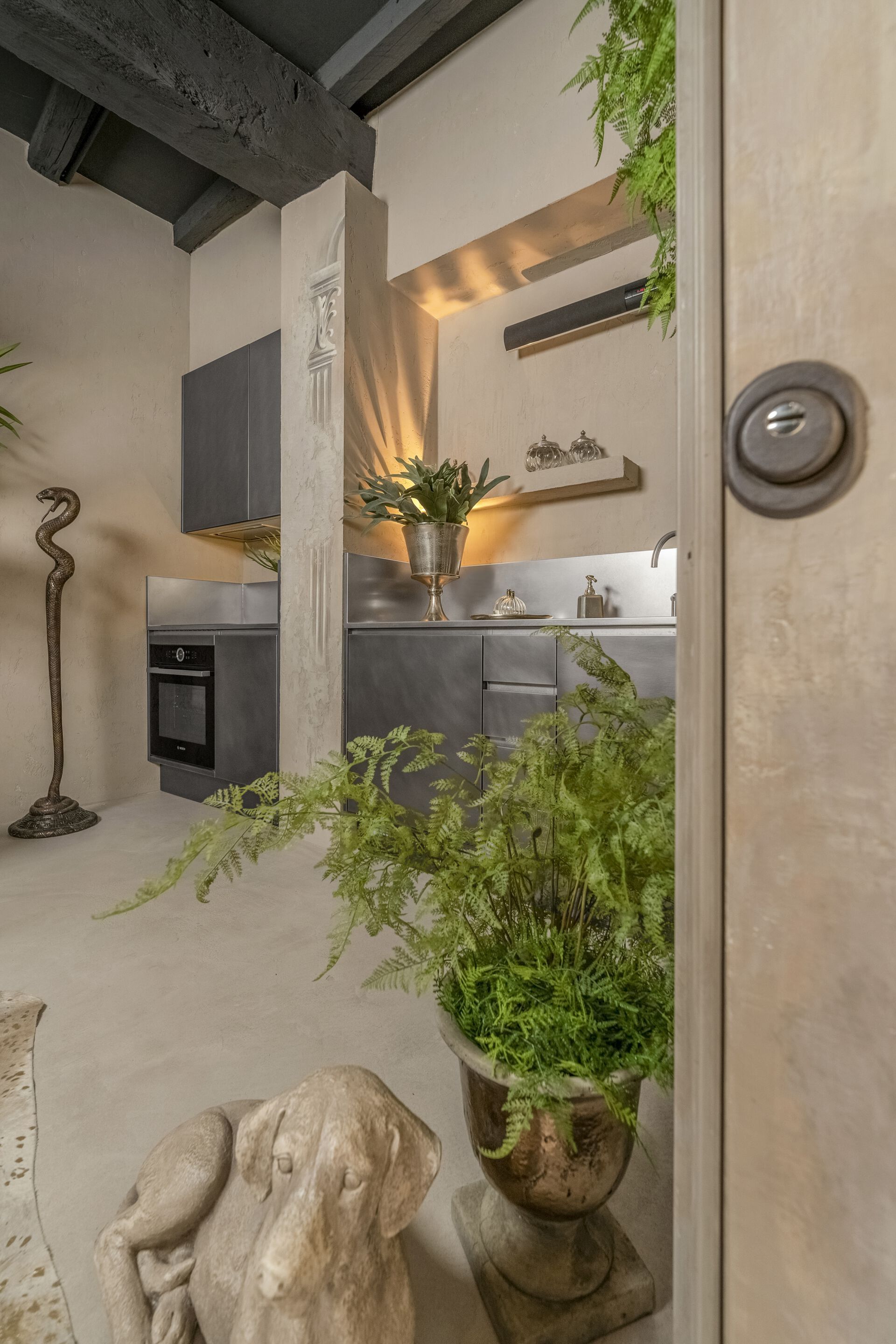 Кухня из нержавеющей стали на заказ ABIMIS ателье ARCH-00083079 - Вид №8