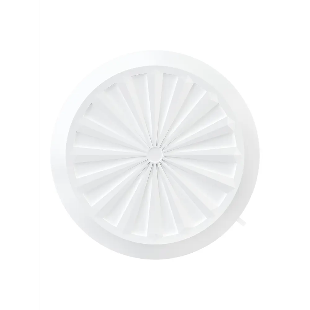 Вентиляционная решетка Fonet D180 мм пластик цвет белый STLM-2124796 - Вид №3