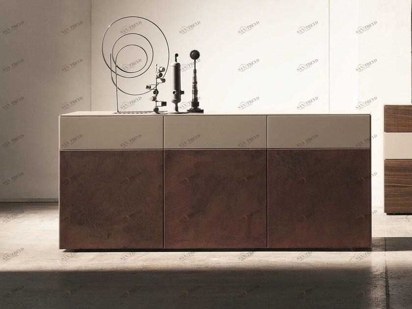 Presotto Буфет лакированный с распашными дверцами Inclinart sun-id-1447379