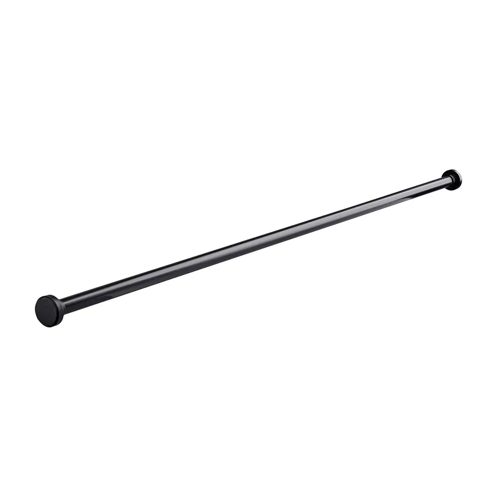 Карниз для ванной Moroshka Memphis 905-120-01 телескопический 140-260 см цвет черный 87020941 STLM-2070576 