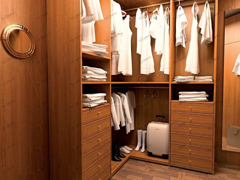 Caroti Модульная деревянная гардеробная  Prop. 700 