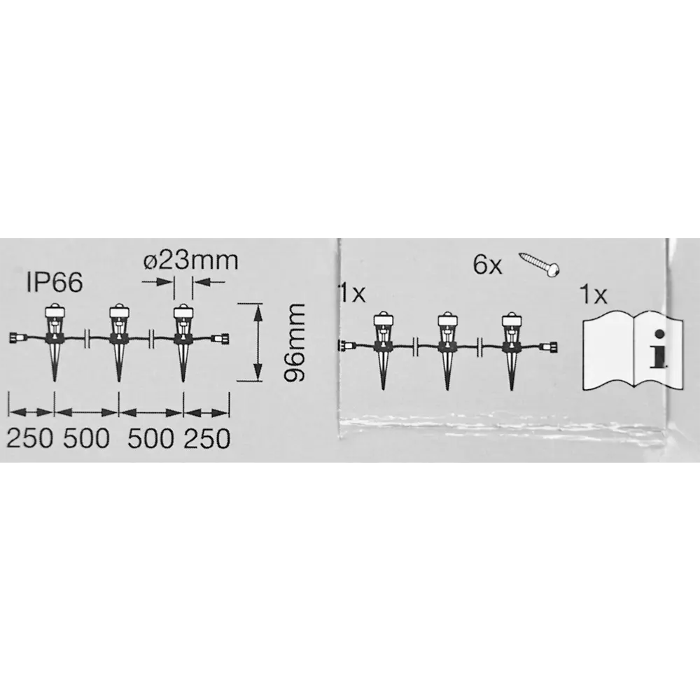 Садовый светильник ночник 3PEXT RGB 0.7 Вт 110 Лм IP65 89139635 STLM-2162314 LEDVANCE  - Вид №11