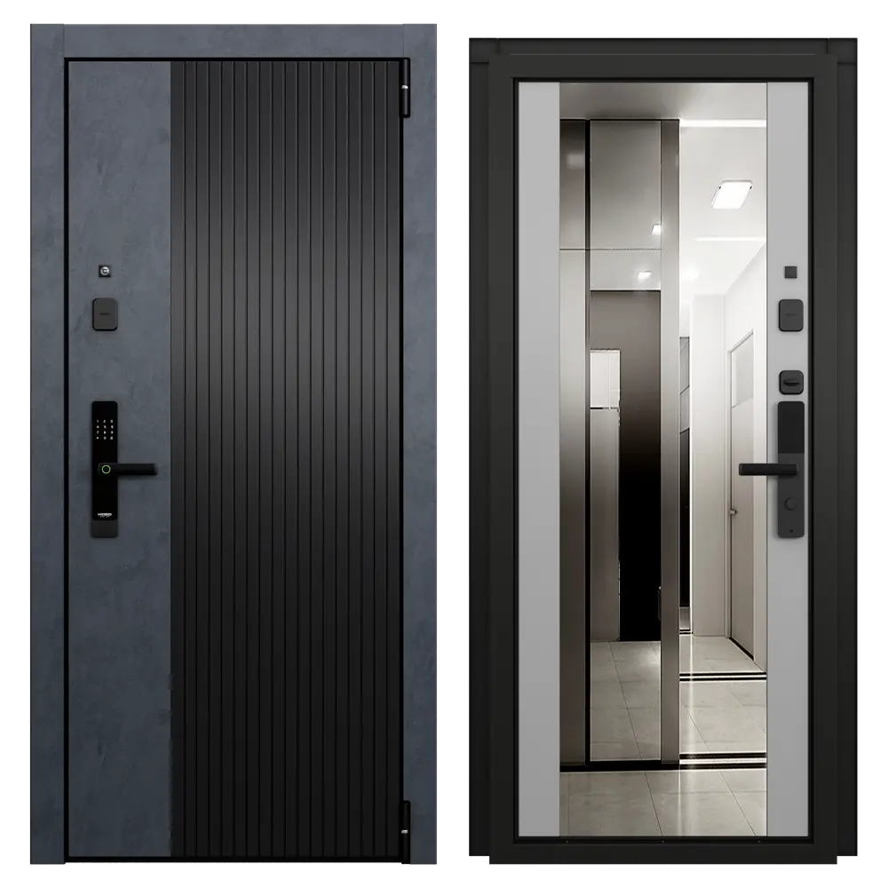 Входная дверь TOREX Протон Скай 86x205 см правая с зеркалом 89437229 STLM-1580236