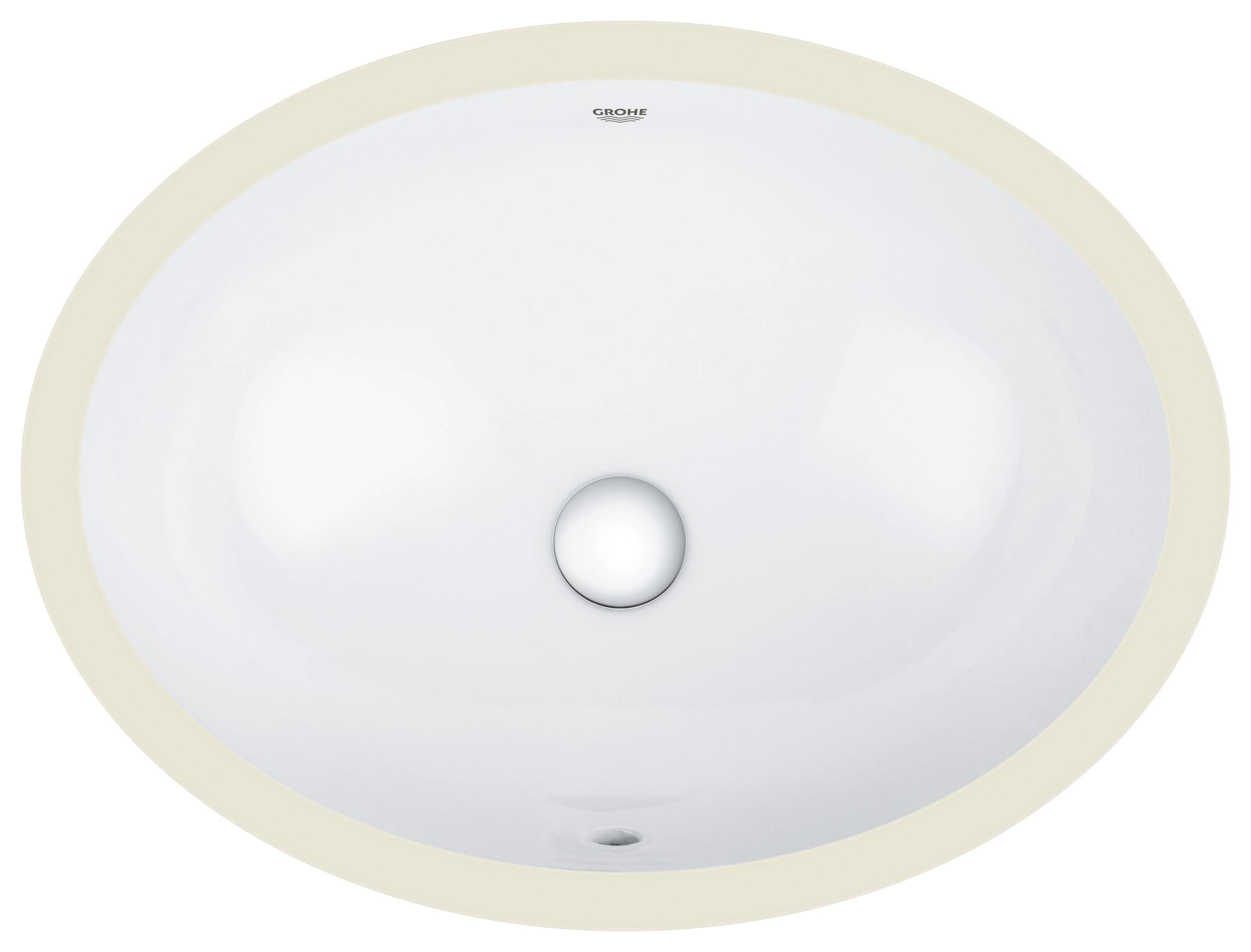 39423000 Накладная раковина под столешницу  овальная Grohe Bau - Вид №2