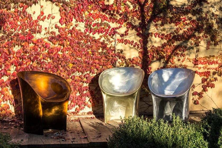 Moroso Кресло из полиэтилена с металлическим лаком Moon sun-id-1493048 - Вид №17