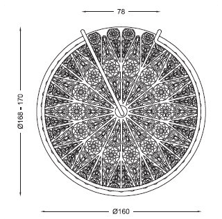 Modus Винтовая лестница из чугуна и стекла  2070  - Вид №3
