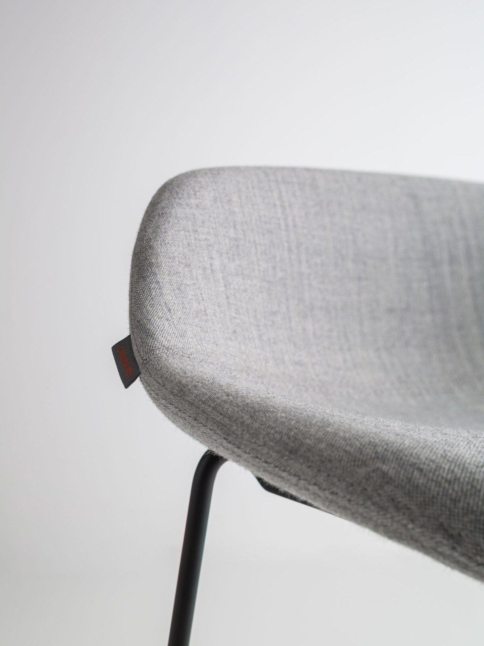 Полипропиленовый барный табурет с подставкой для ног Crassevig Pola ARCH-00139097 - Вид №2